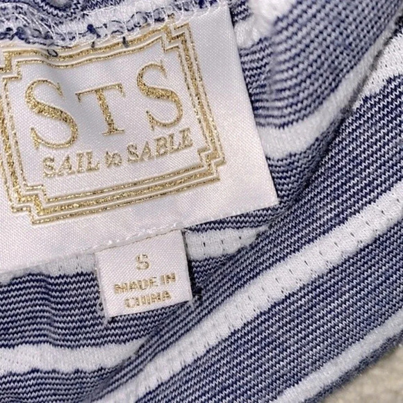 SAIL to Sable striped shirt dress size small - Picture 4 of 7